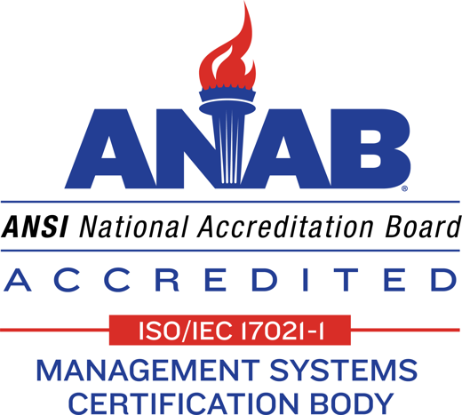 Logotipo ANAB ISO/IEC 17021-1